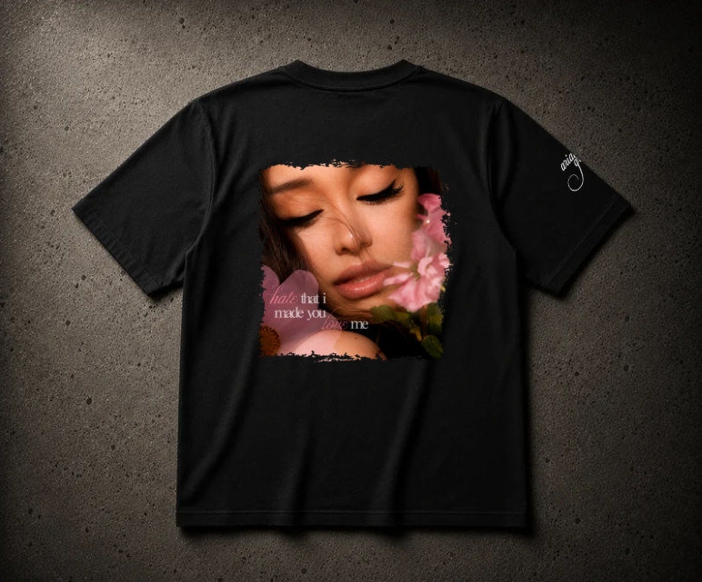 Ariana Grande PETALS - Camiseta Oversize Manga Corta