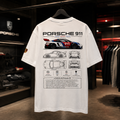 Porsche 911 - Camiseta Oversize Manga Corta