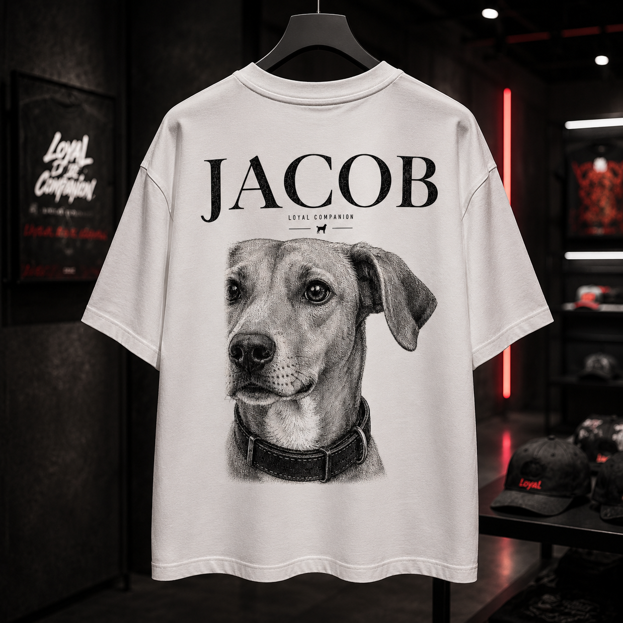 Camiseta personalizada JACOB - Camiseta Oversize Manga Corta