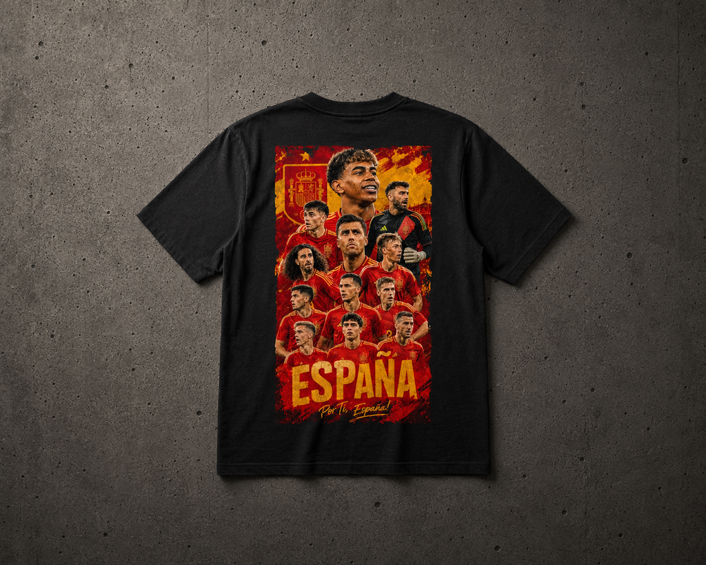 Selección España 2026 - Camiseta Oversize Manga Corta