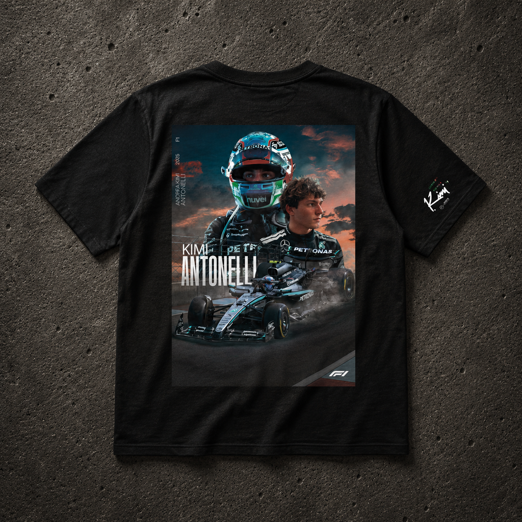 Kimi Antonelli MERCEDES AMG - Camiseta Oversize Manga Corta