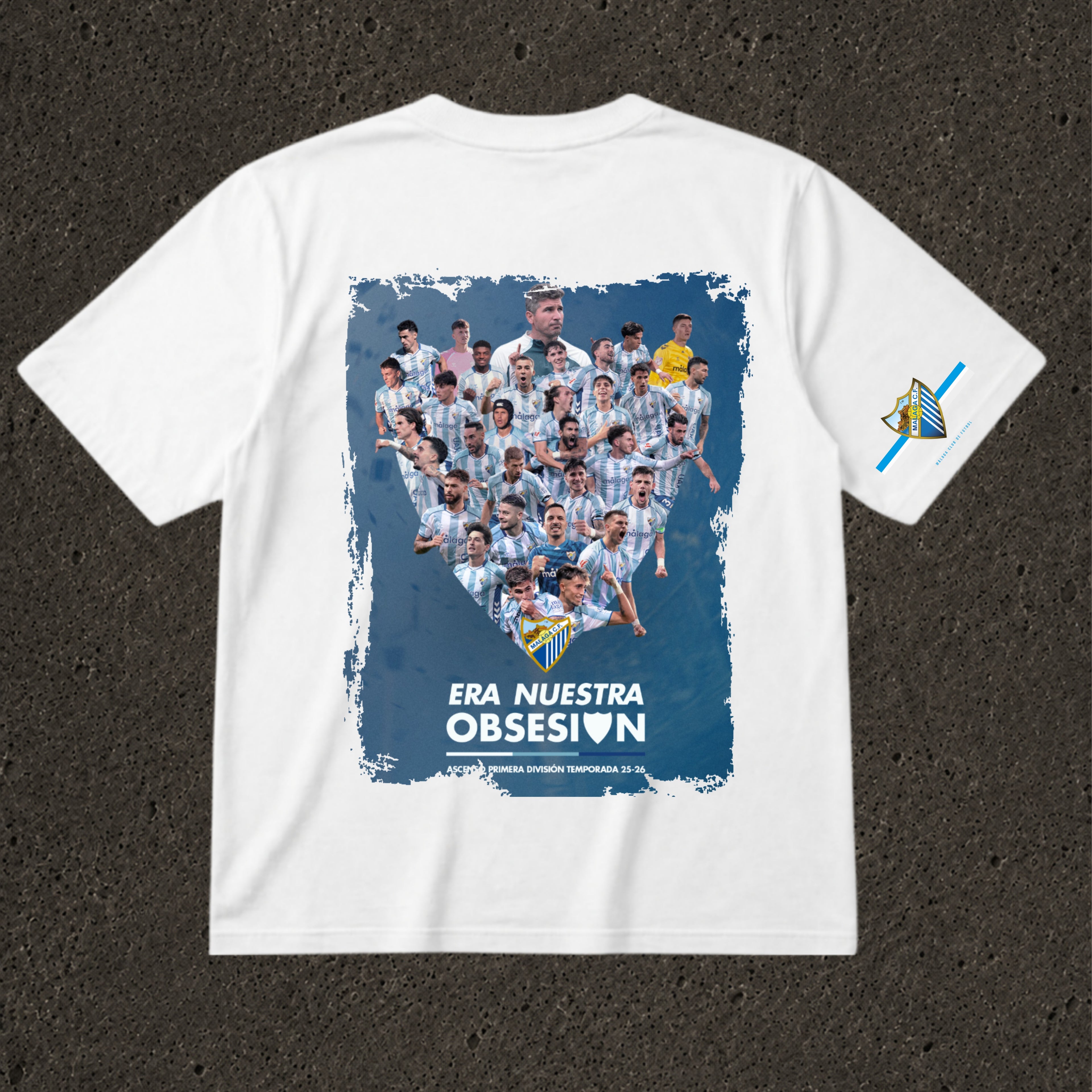 Málaga A Primera - Camiseta Oversize Manga Corta