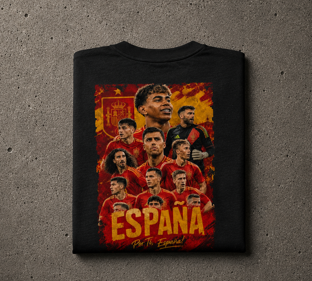 Selección España 2026 - Camiseta Oversize Manga Corta