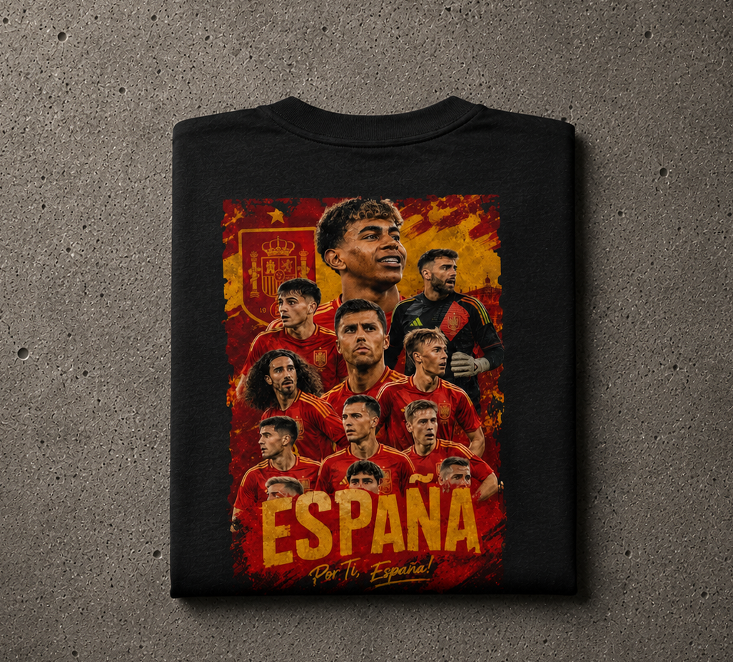Selección España 2026 - Camiseta Oversize Manga Corta