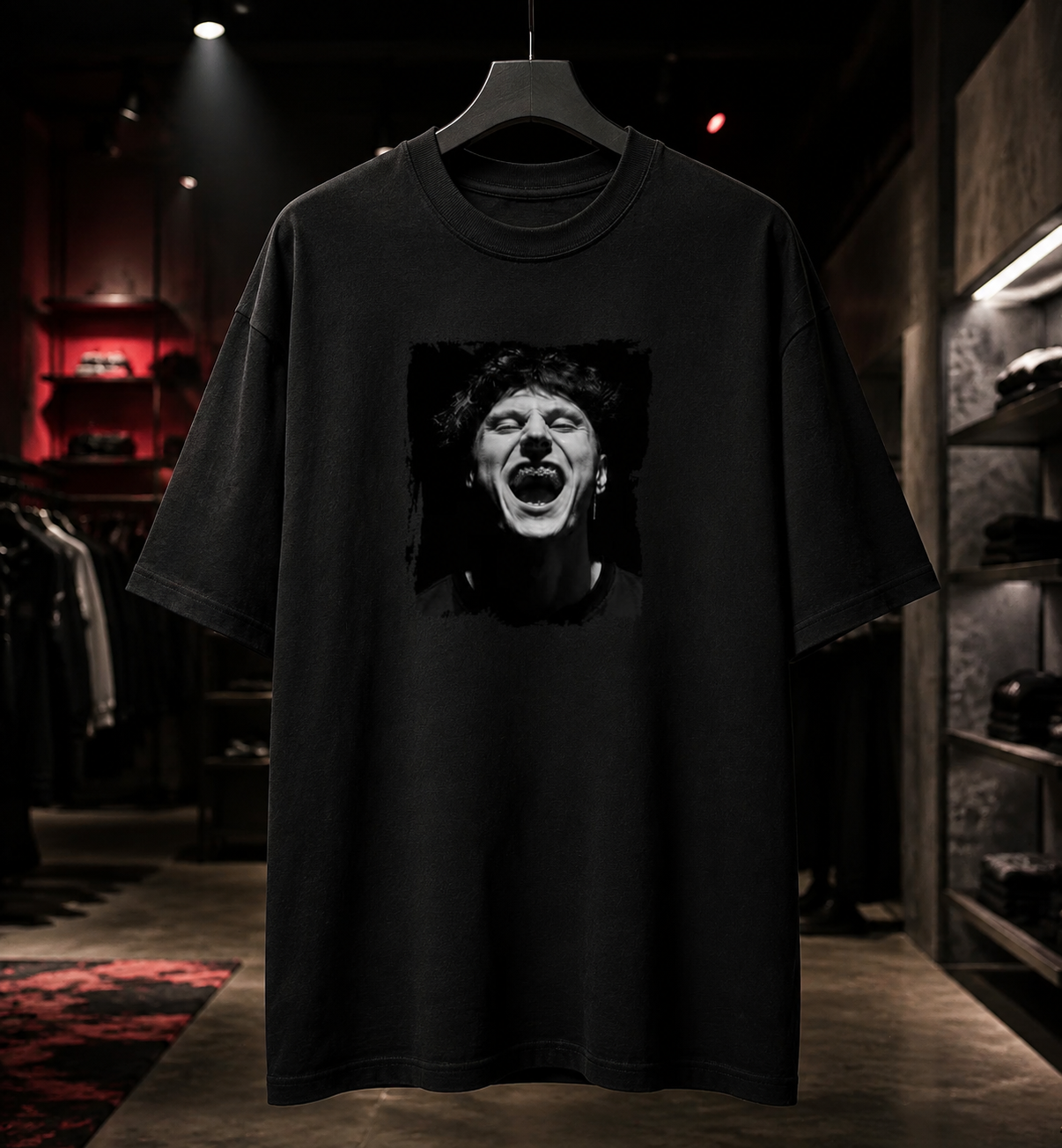 Fantasm - Camiseta Oversize Manga Corta