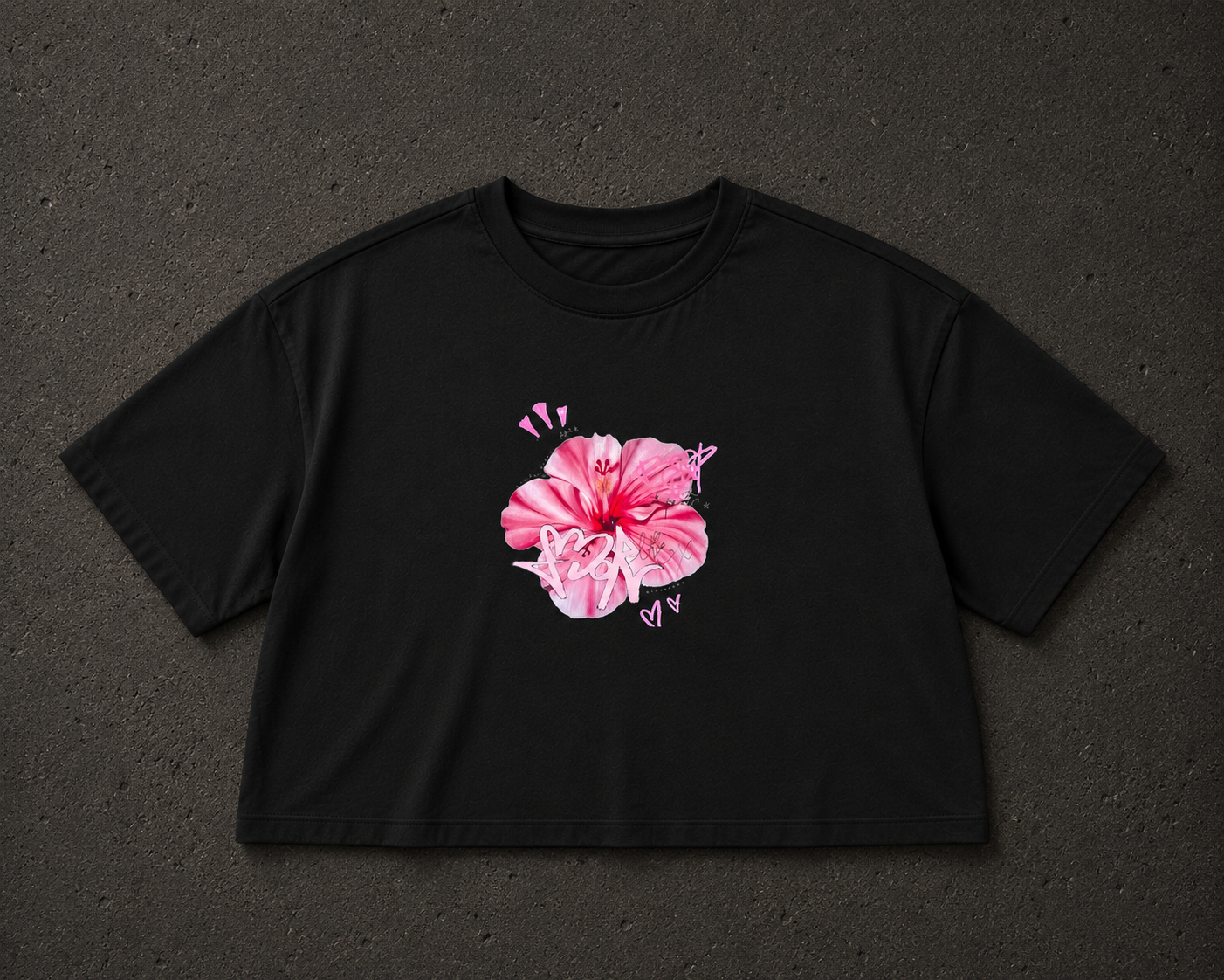 Bad Gyal - Camiseta Cropped Manga Corta