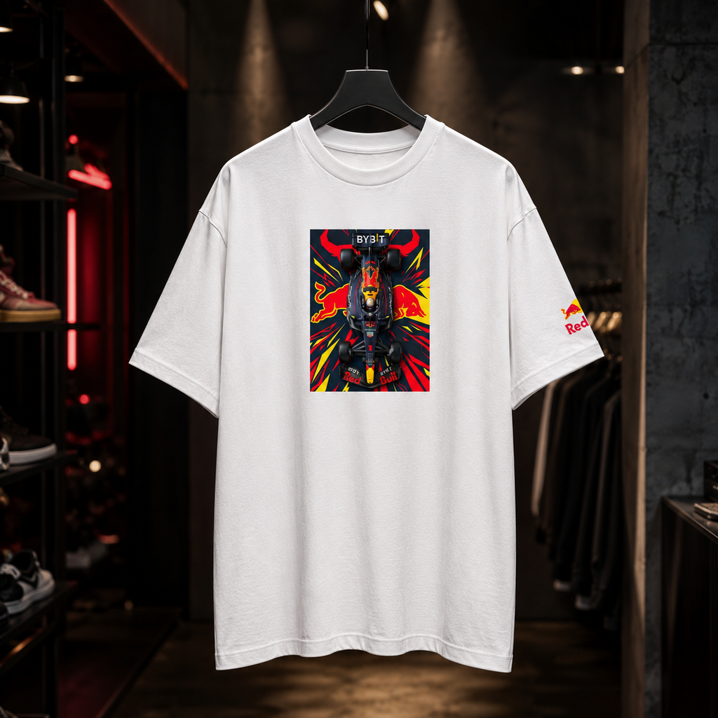 Scuderia RedBull- Camiseta Oversize Manga Corta