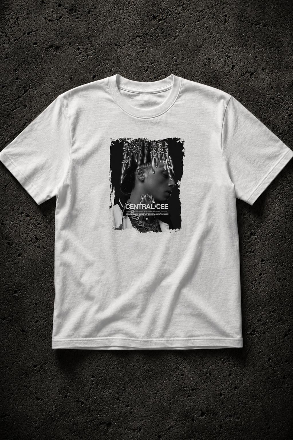 Central Cee - Camiseta Oversize Manga Corta