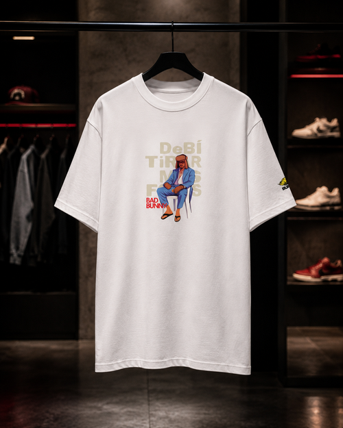 Bad Bunny Tour 2026 - Camiseta Oversize Manga Corta