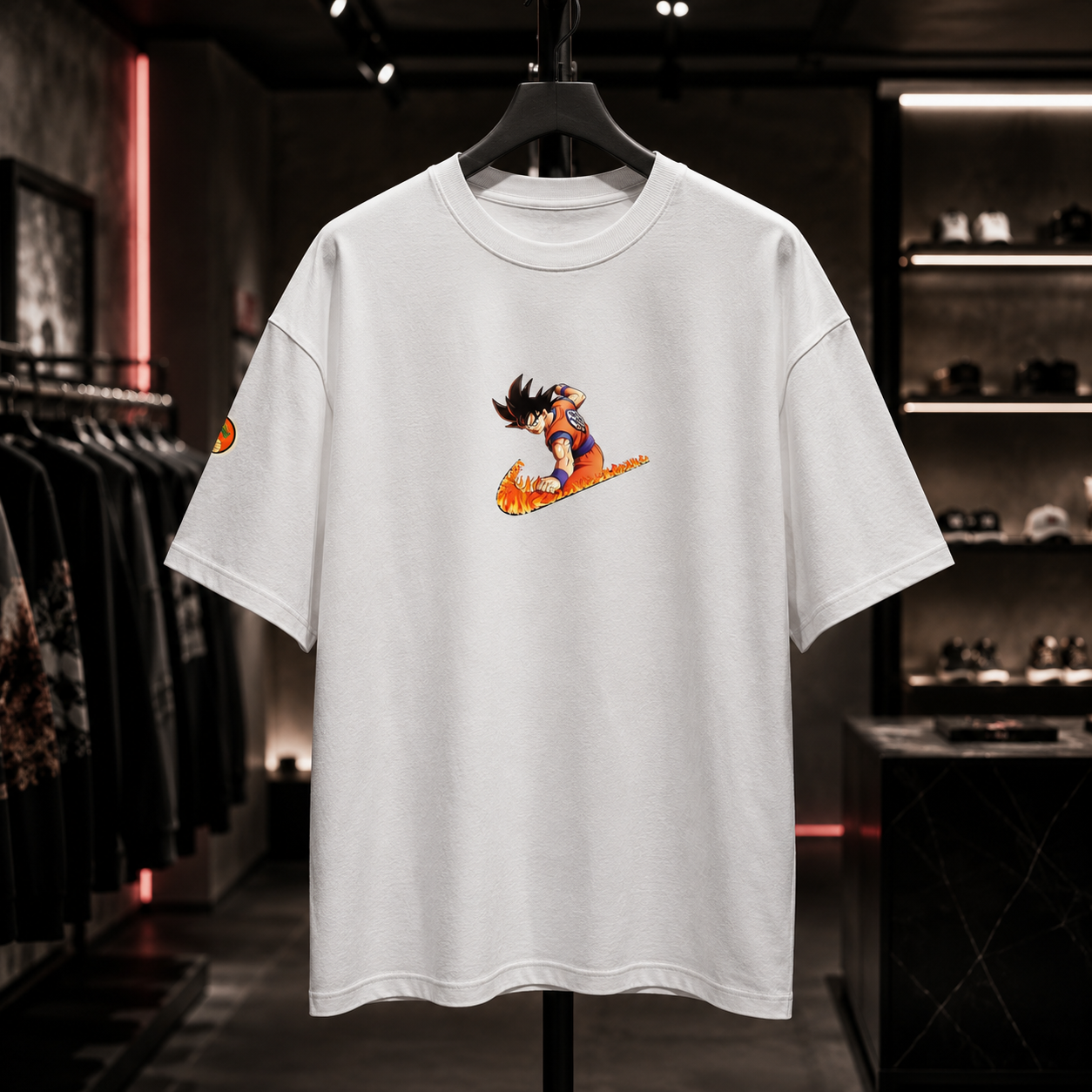 Son Goku DBZ - Camiseta Oversize Manga Corta