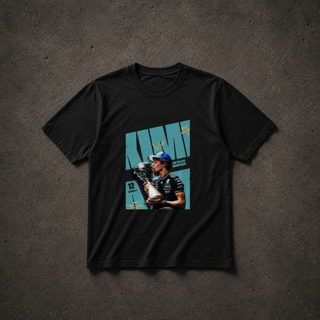 Kimi Antonelli MERCEDES AMG - Camiseta Oversize Manga Corta