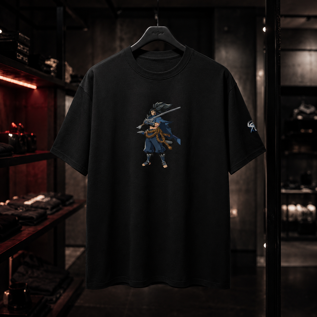 Yasuo League of Legends - Camiseta Oversize Manga Corta
