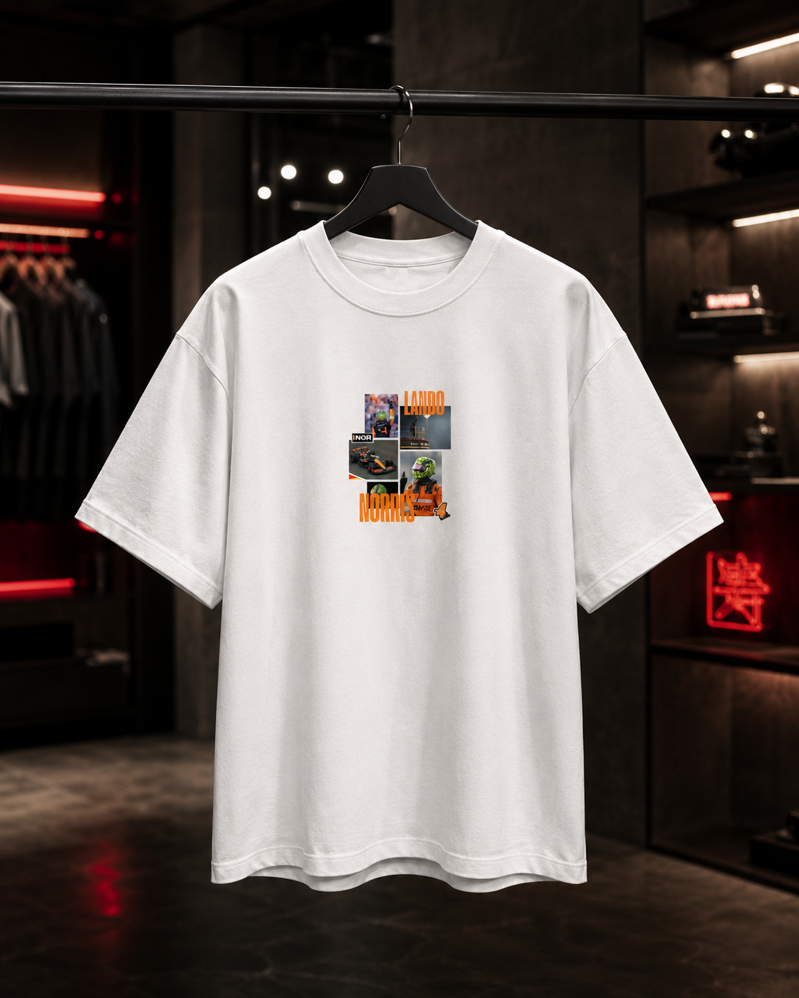 Lando Norris x MCLAREN 2026 - Camiseta Oversize Manga Corta