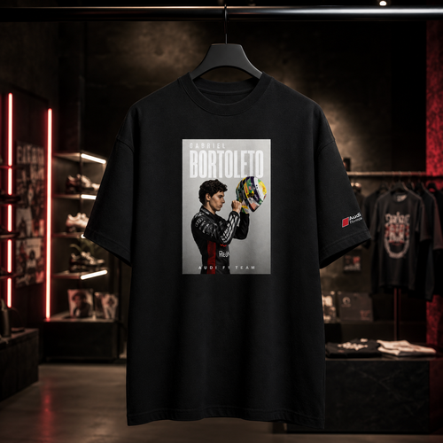 Bortoleto x AUDI 2026 - Camiseta Oversize Manga Corta