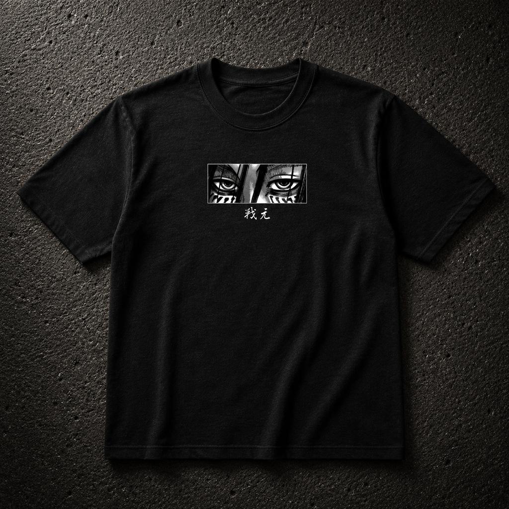Eren Yeager AOT - Camiseta Oversize Manga Corta