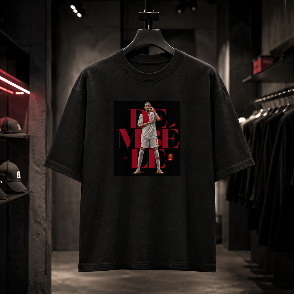 Dembele World Cup 2026 - Camiseta Oversize Manga Corta