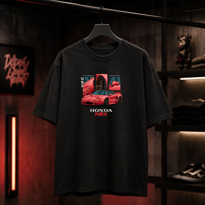 Honda NSX - Camiseta Oversize Manga Corta