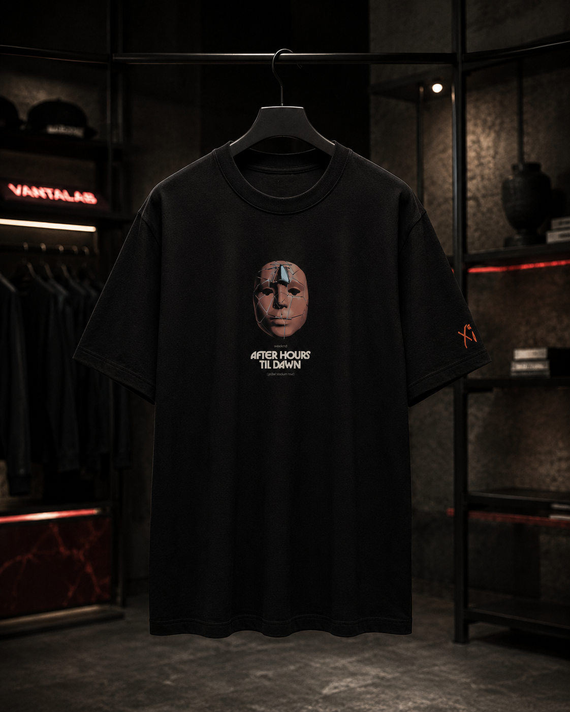 The Weeknd After Hours 2026 - Camiseta Oversize Manga Corta