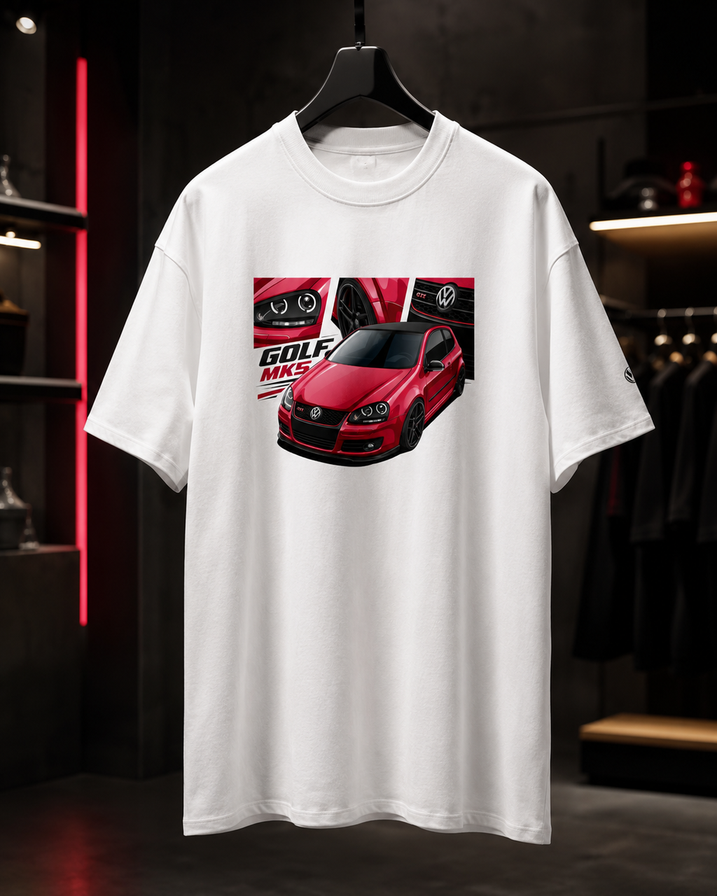 Volkswaguen Golf MK5 - Camiseta Oversize Manga Corta