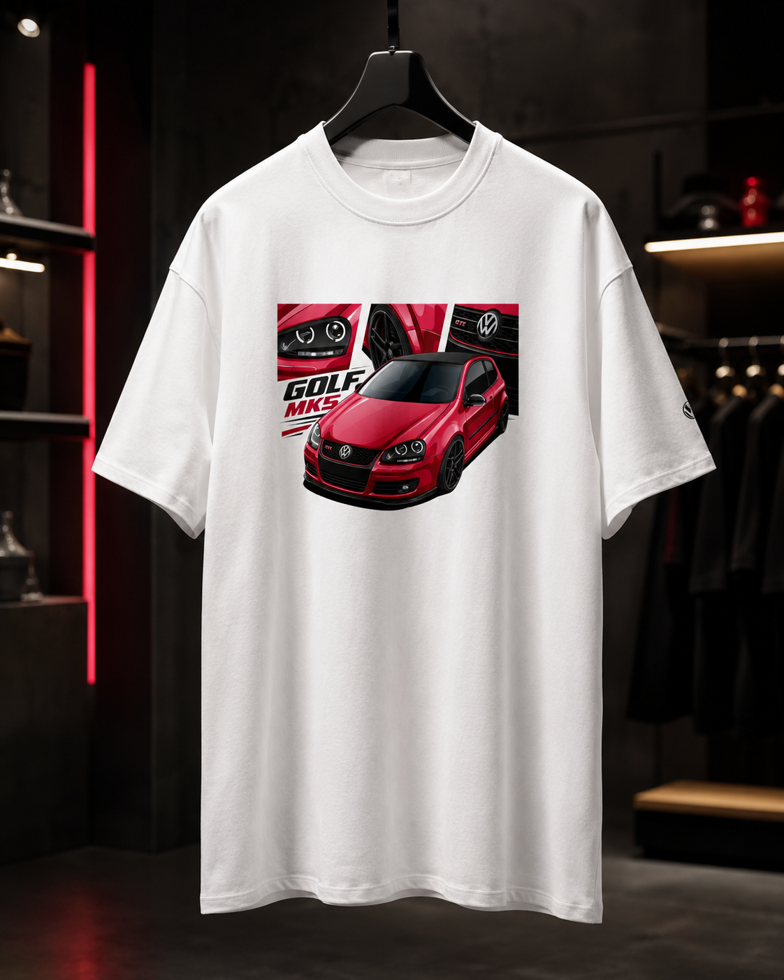 Volkswaguen Golf MK5 - Camiseta Oversize Manga Corta