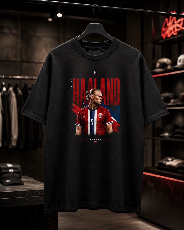 Haaland World Cup 2026 - Camiseta Oversize Manga Corta